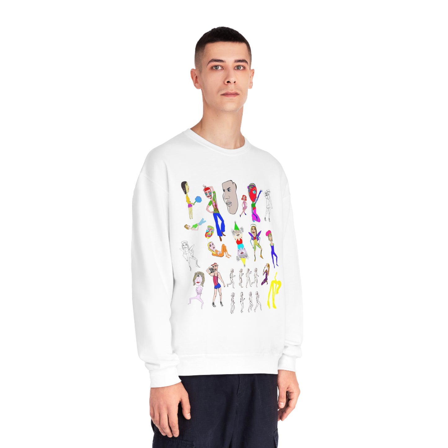 Mix Crewneck Sweatshirt