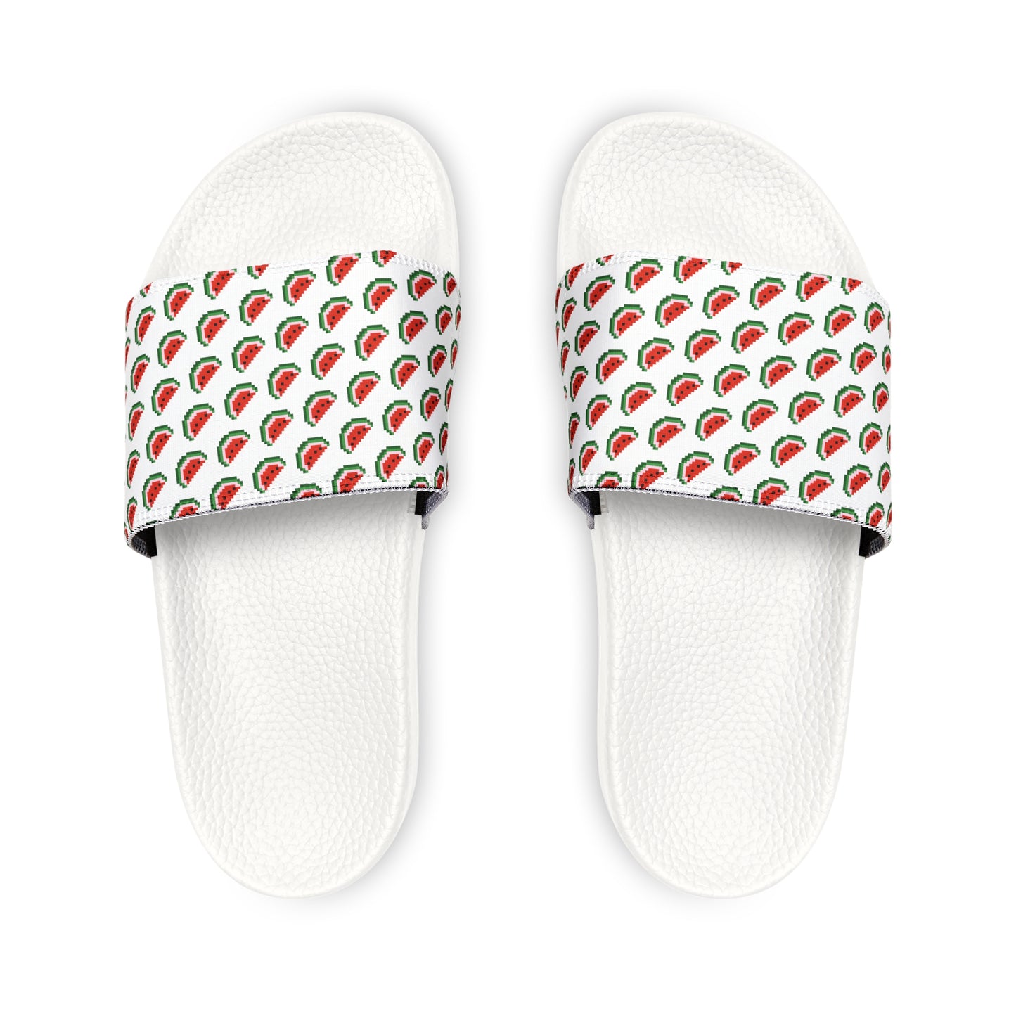 8-bit Strawberry Women's Slide Sandals