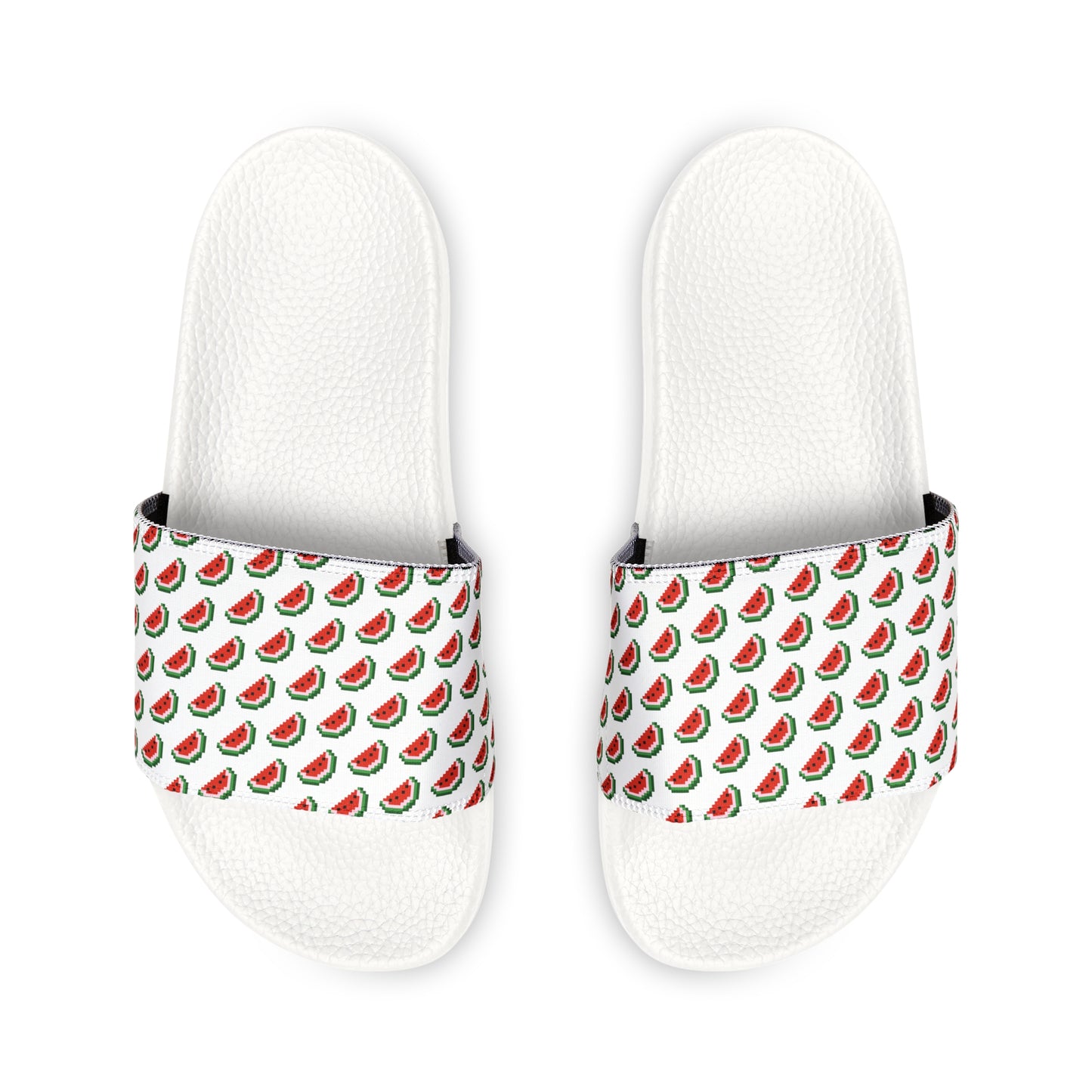 8-bit Strawberry Women's Slide Sandals