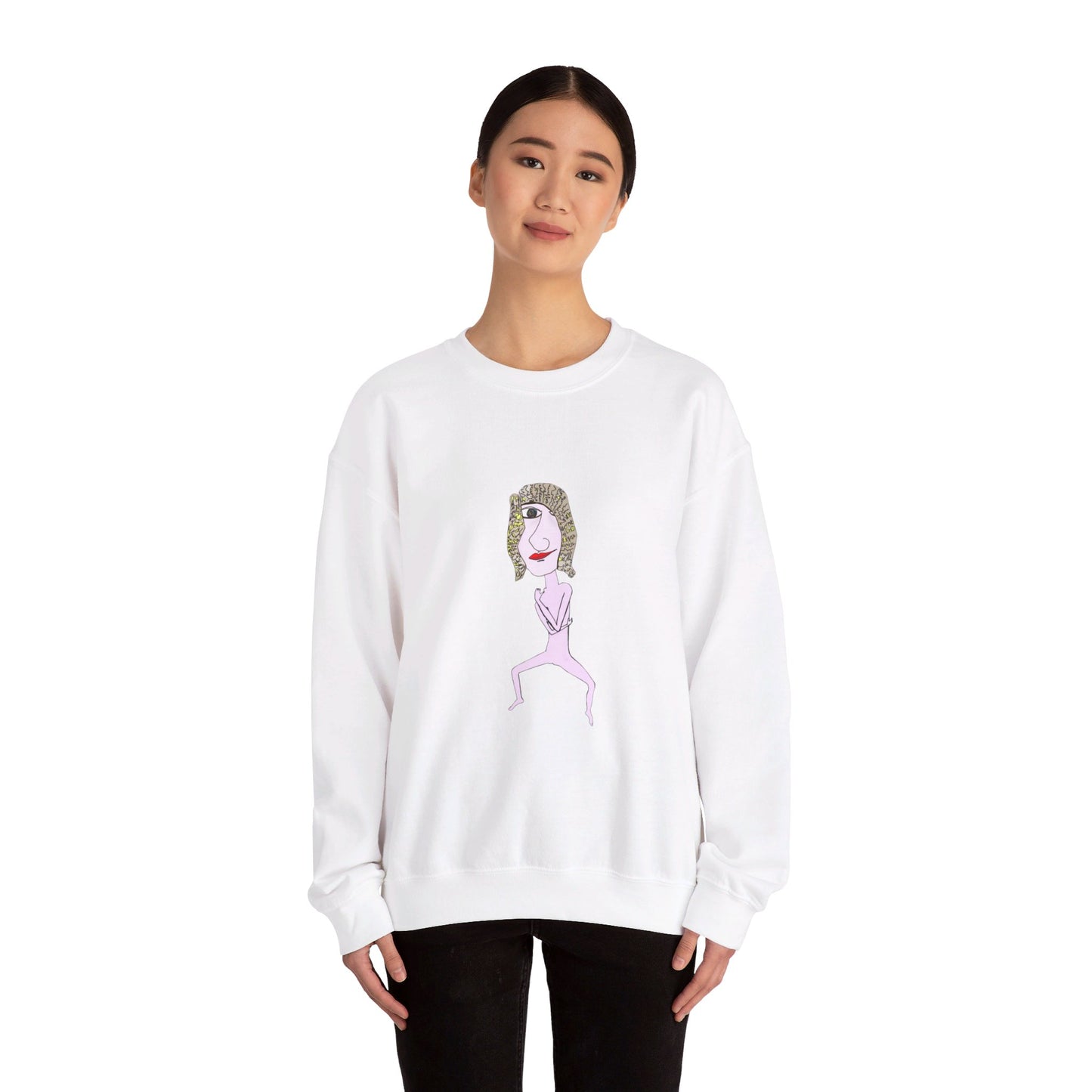 Hair Dude Crewneck Sweatshirt