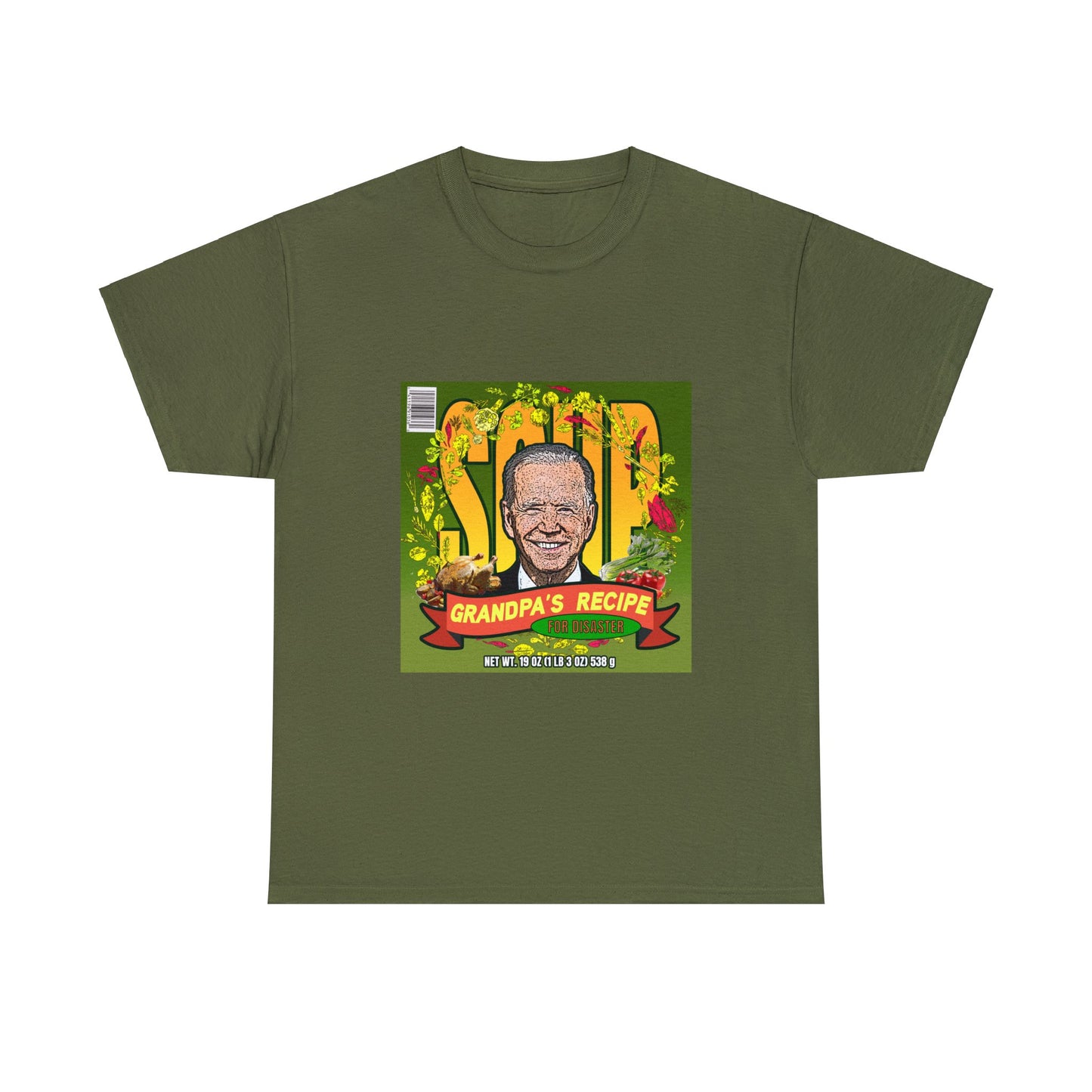 Grandpa's Recipe Organic Soup T-Shirt