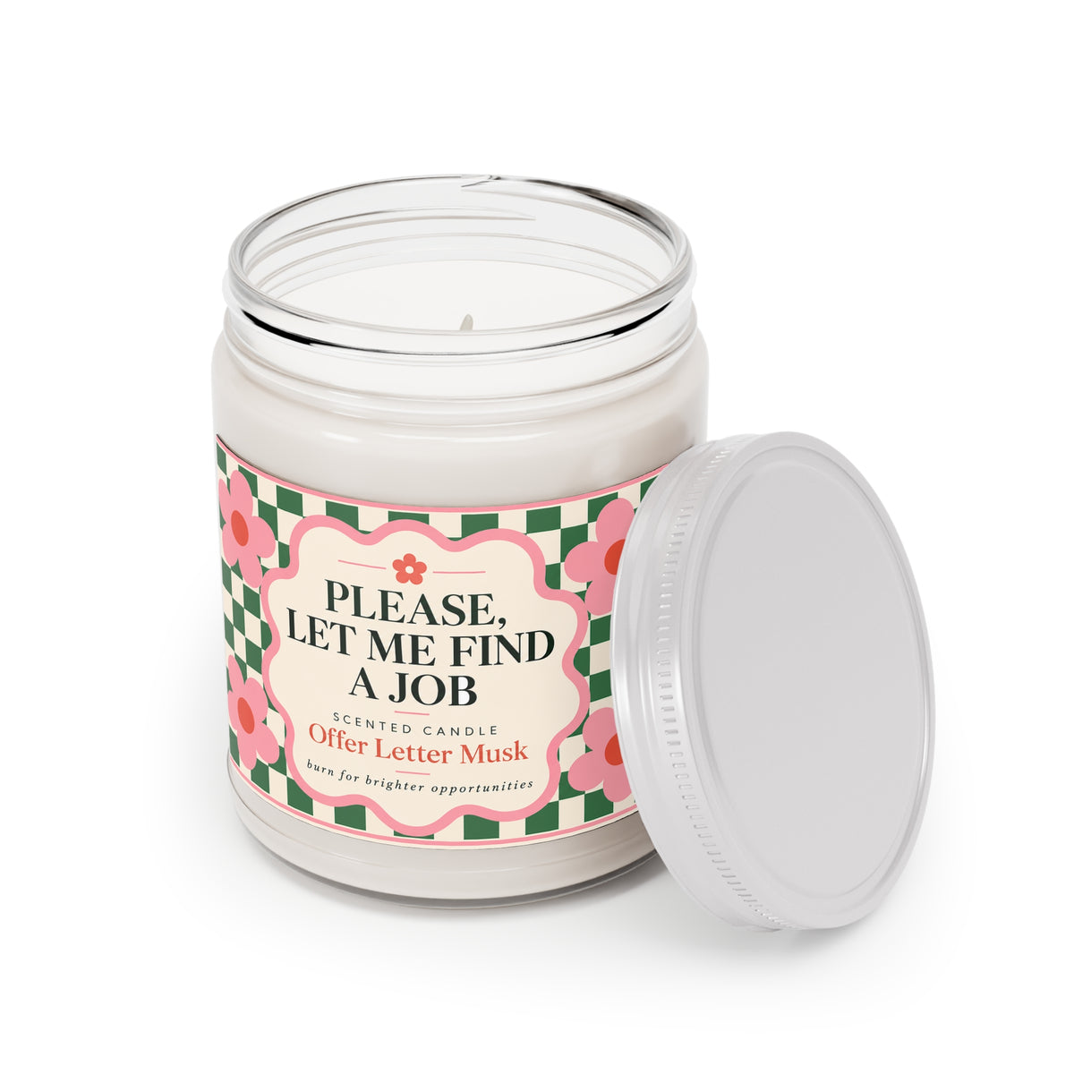 Please, Let Me Find A Job Candle – Funny Motivation Soy Candle