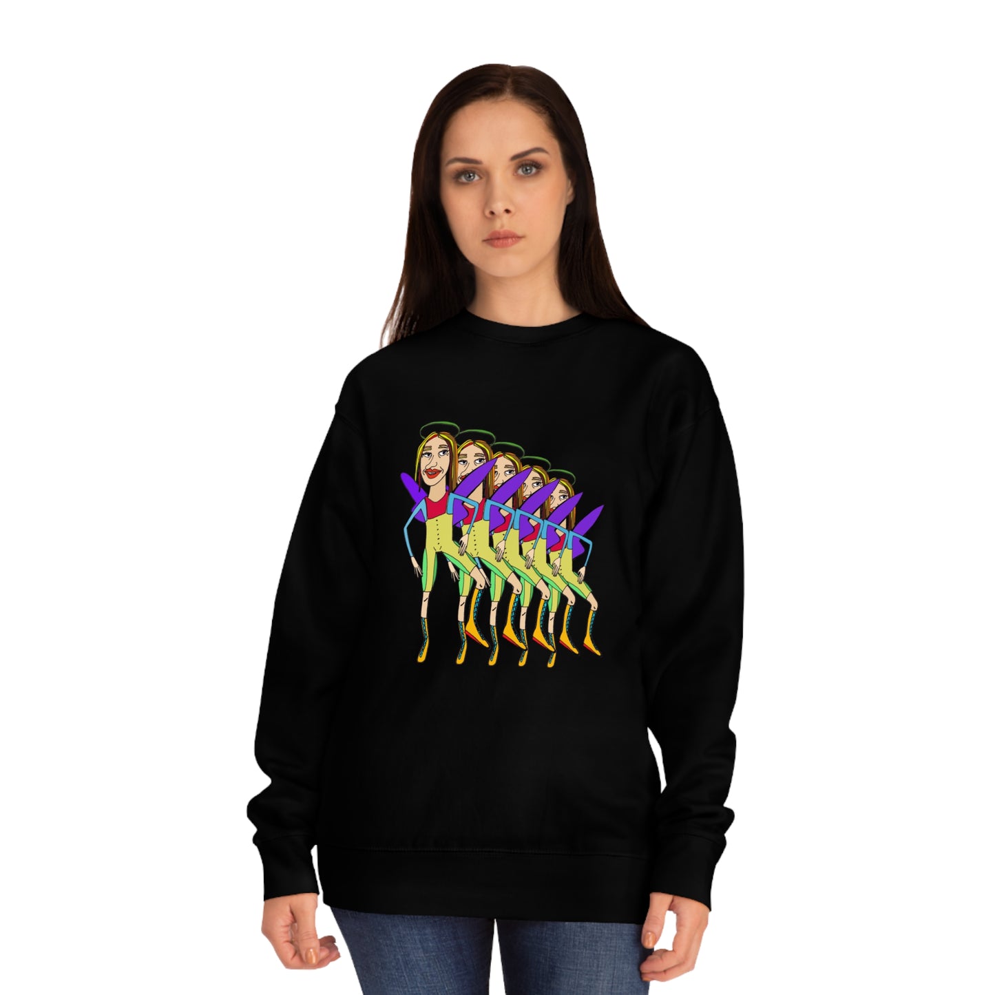 Angelic Sportsy Crew Sweatshirt