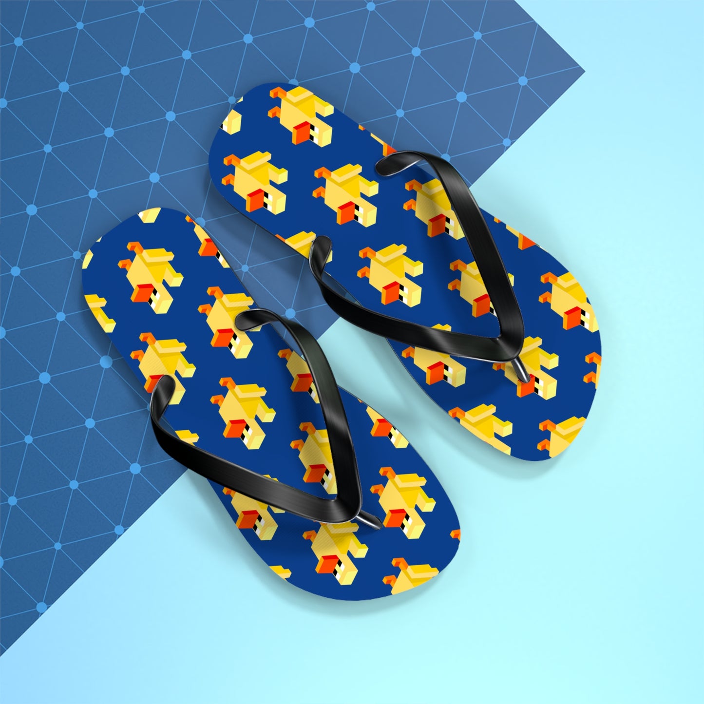 Arcade Duck Flip Flops