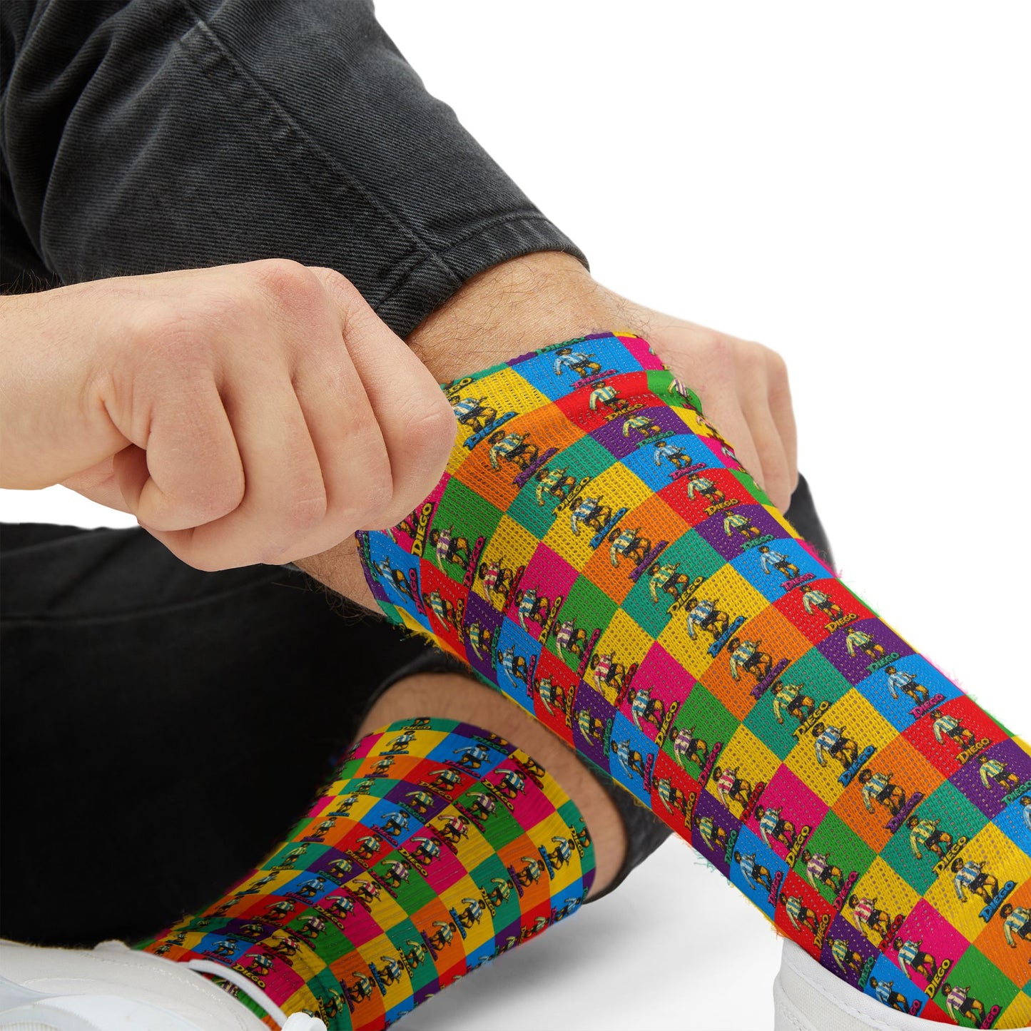 Diego Maradona Pop Art Unisex Crew Socks