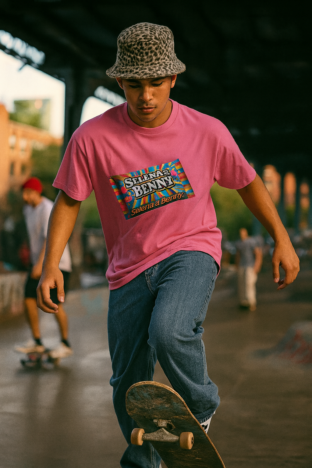 Selena & Benny Unisex T-Shirt — Pop Music Graphic Tee