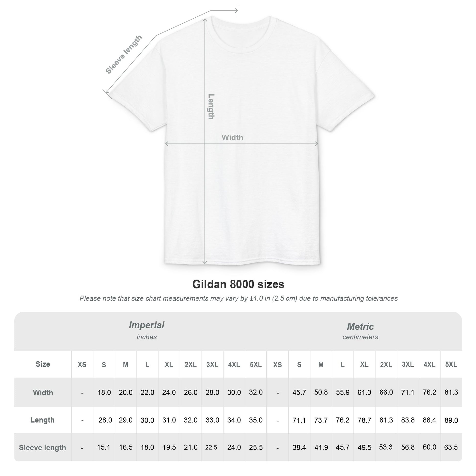 Size chart for the 2026 World Cup retro graphic football T-shirt.