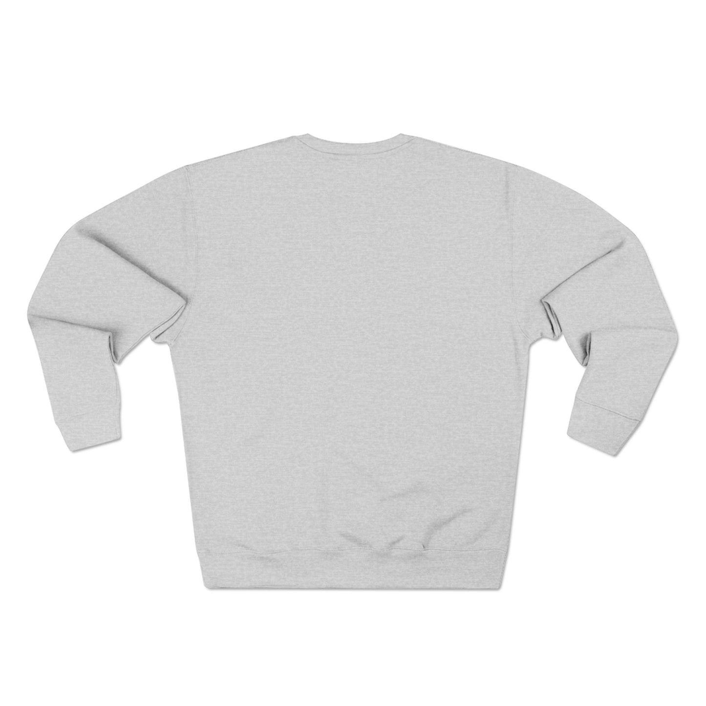 back view (212) NYC crewneck sweatshirt minimal design blank rear side