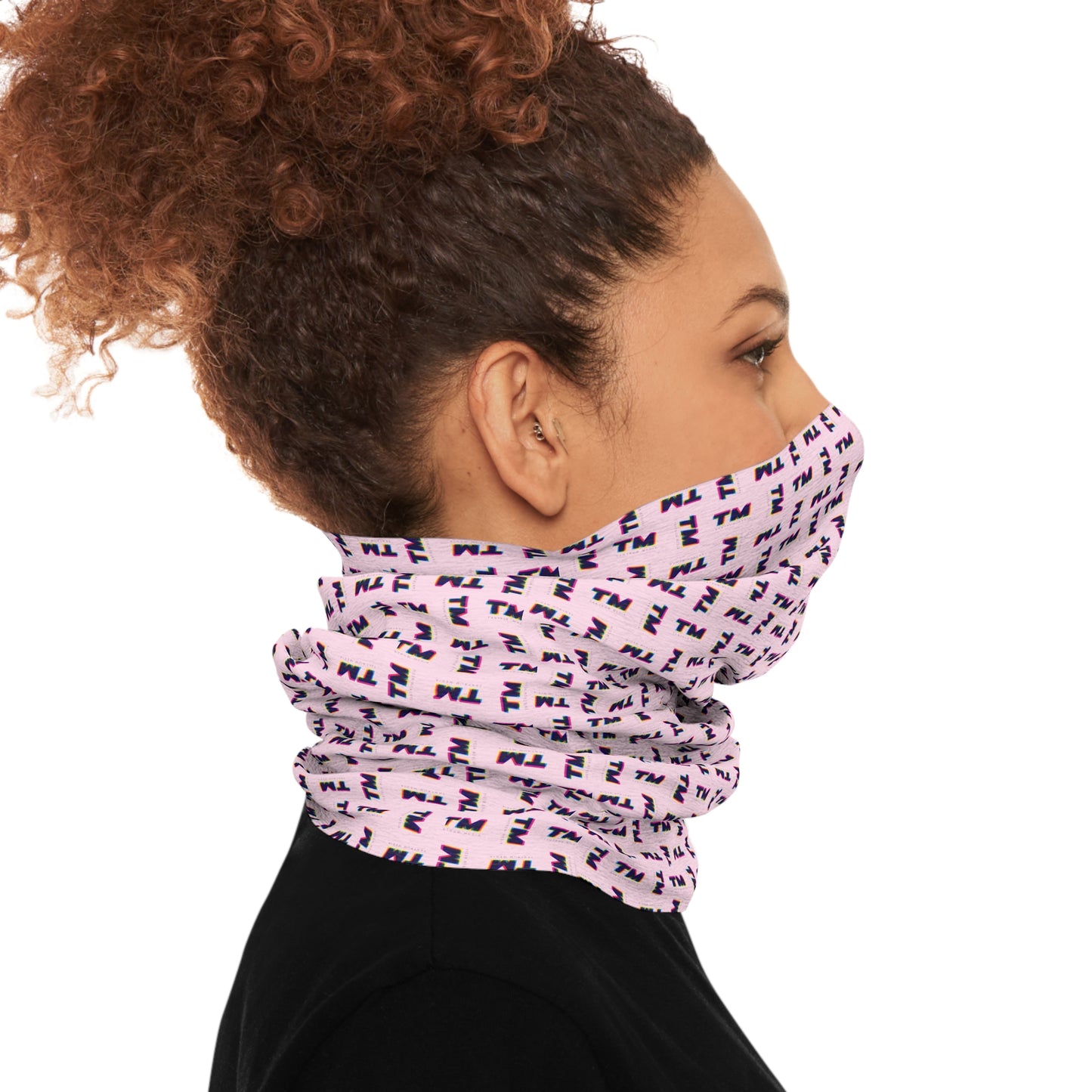 Tantrum Media Pattern - Pink Tube Scarf