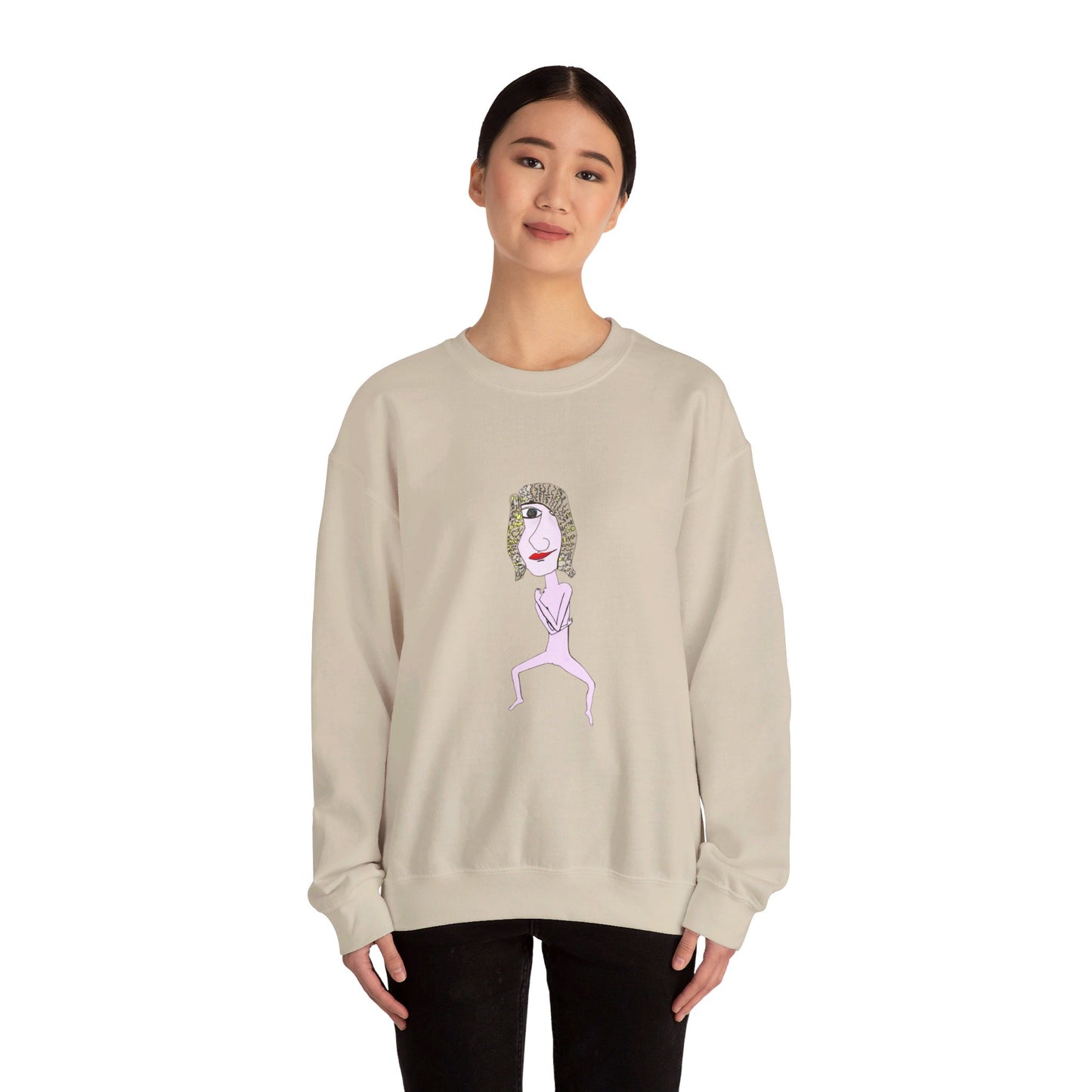 Hair Dude Crewneck Sweatshirt