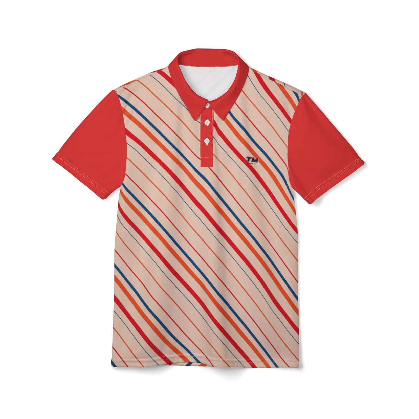 Colored Lines Polo Shirt