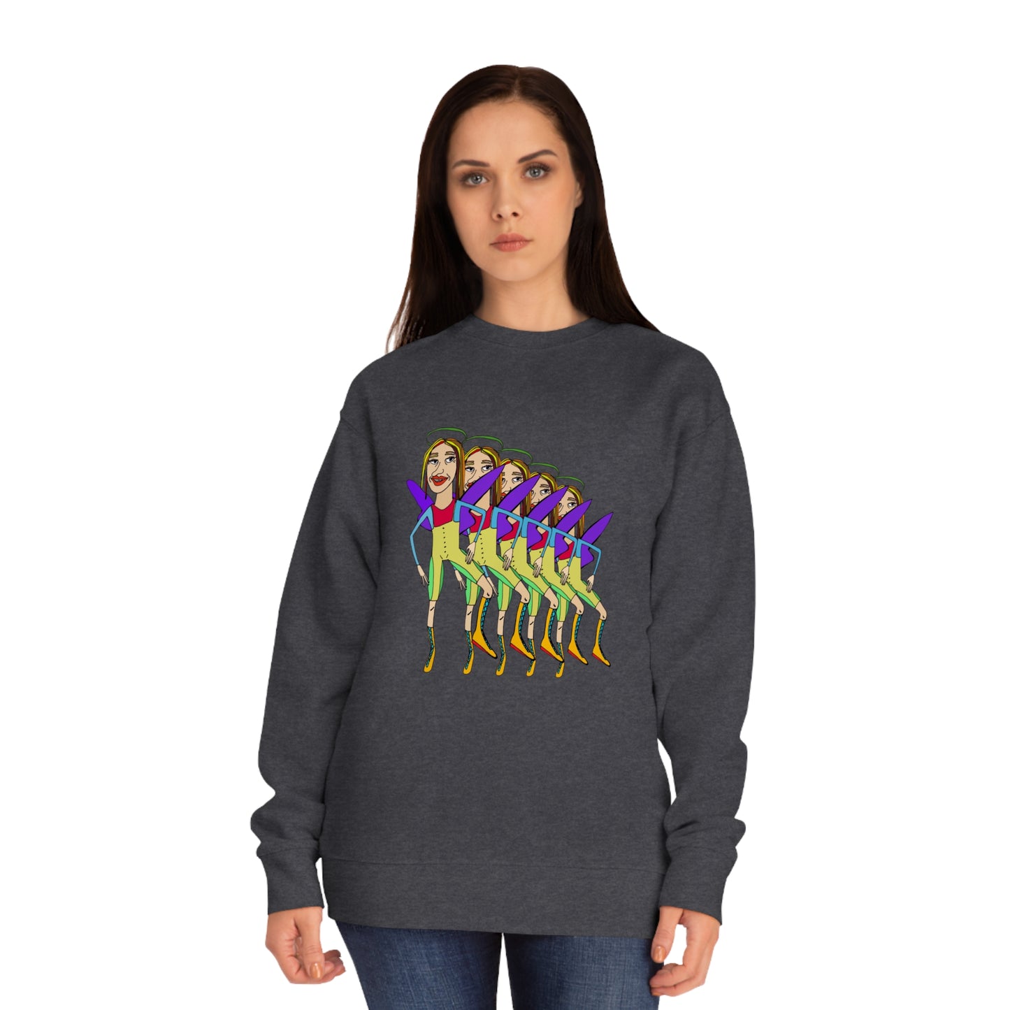 Angelic Sportsy Crew Sweatshirt