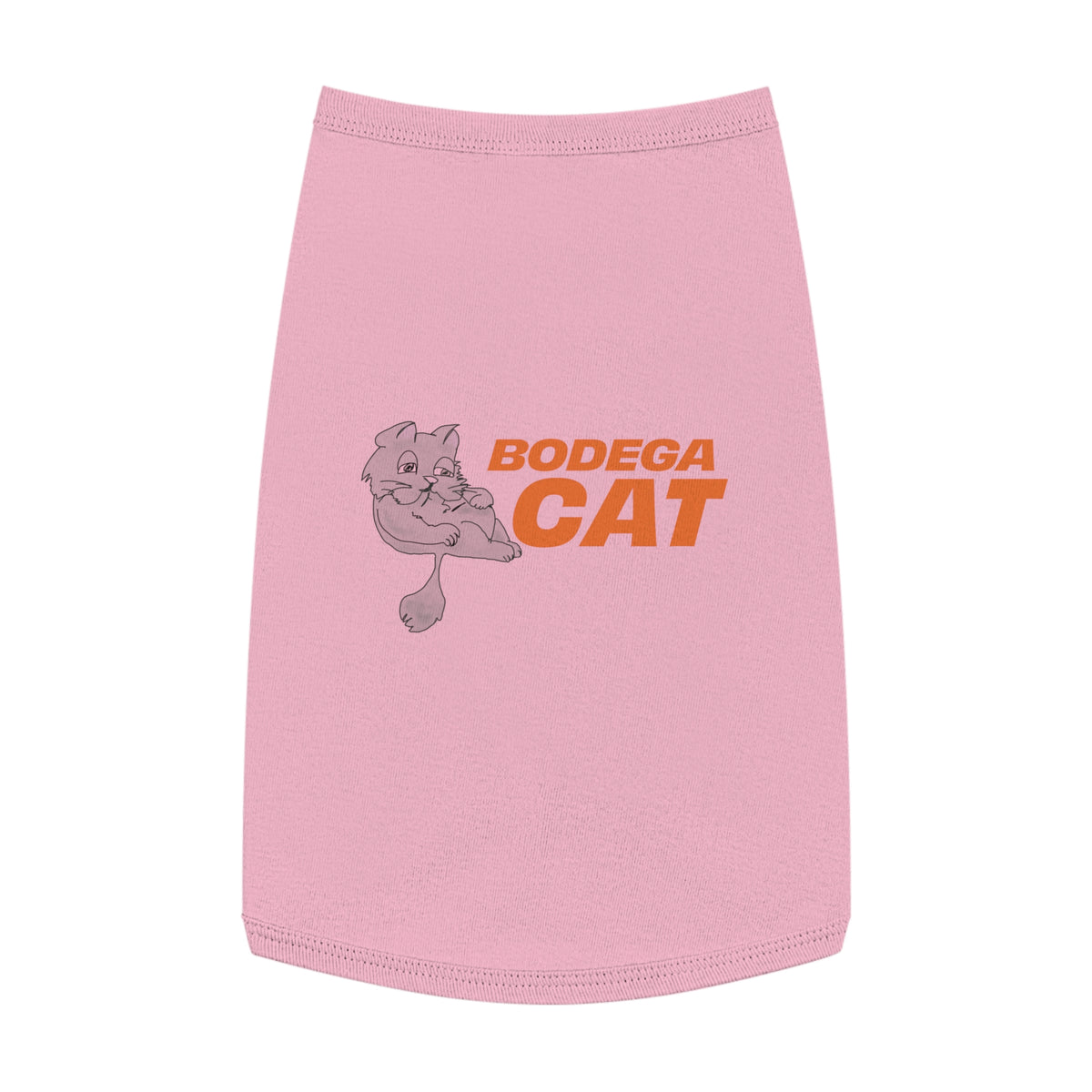 Bodega Cat Dog Shirt – Graphic Pet Tank Top for Dogs & Cats