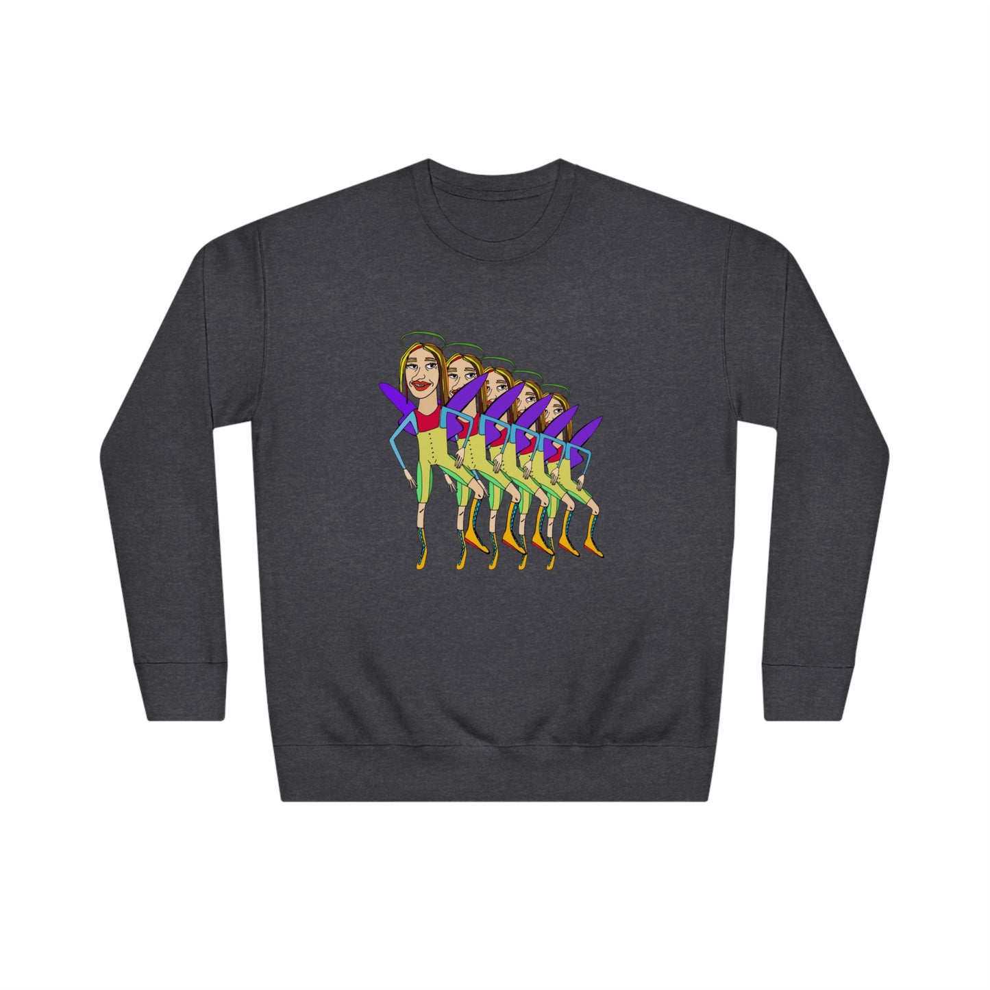 Angelic Sportsy Crew Sweatshirt