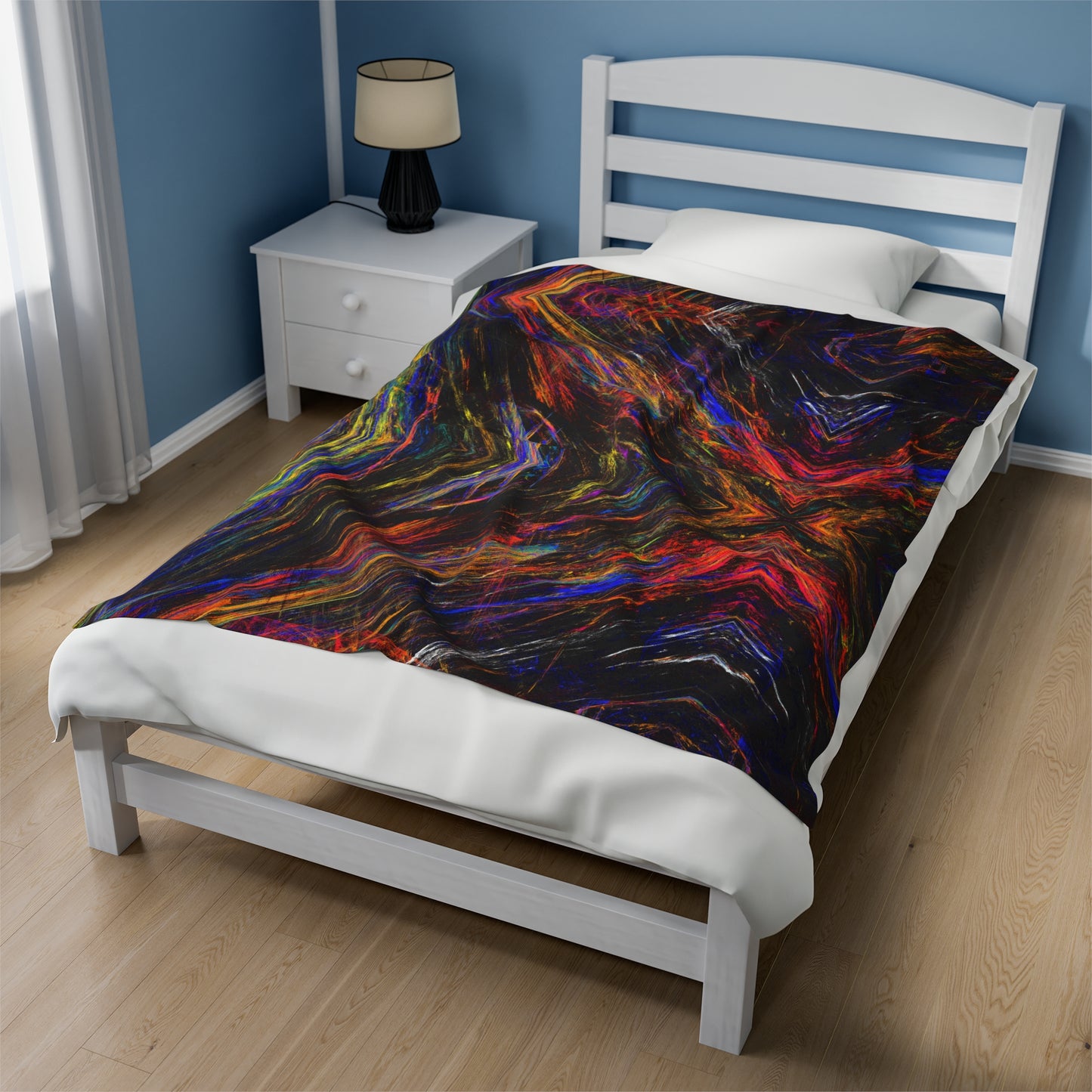 Paint Splash Design Plush Blanket