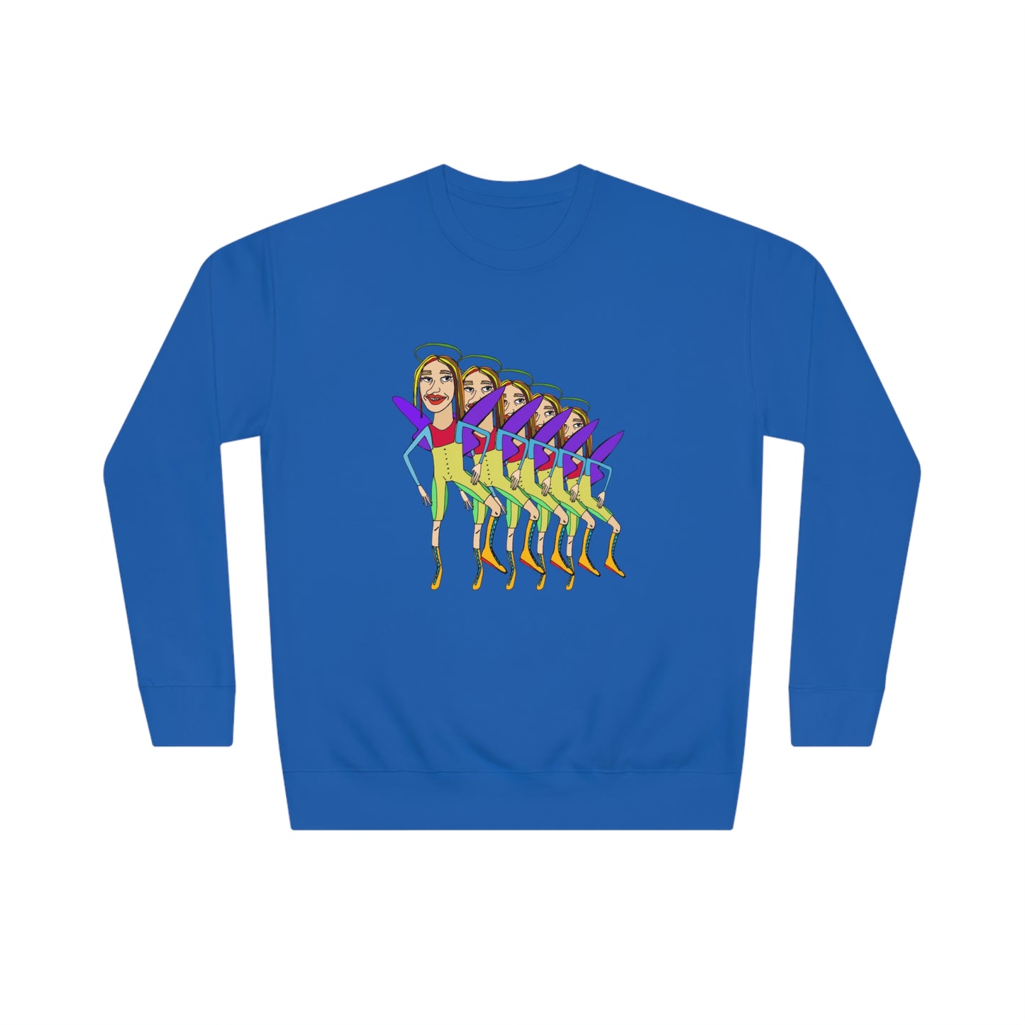 Angelic Sportsy Crew Sweatshirt