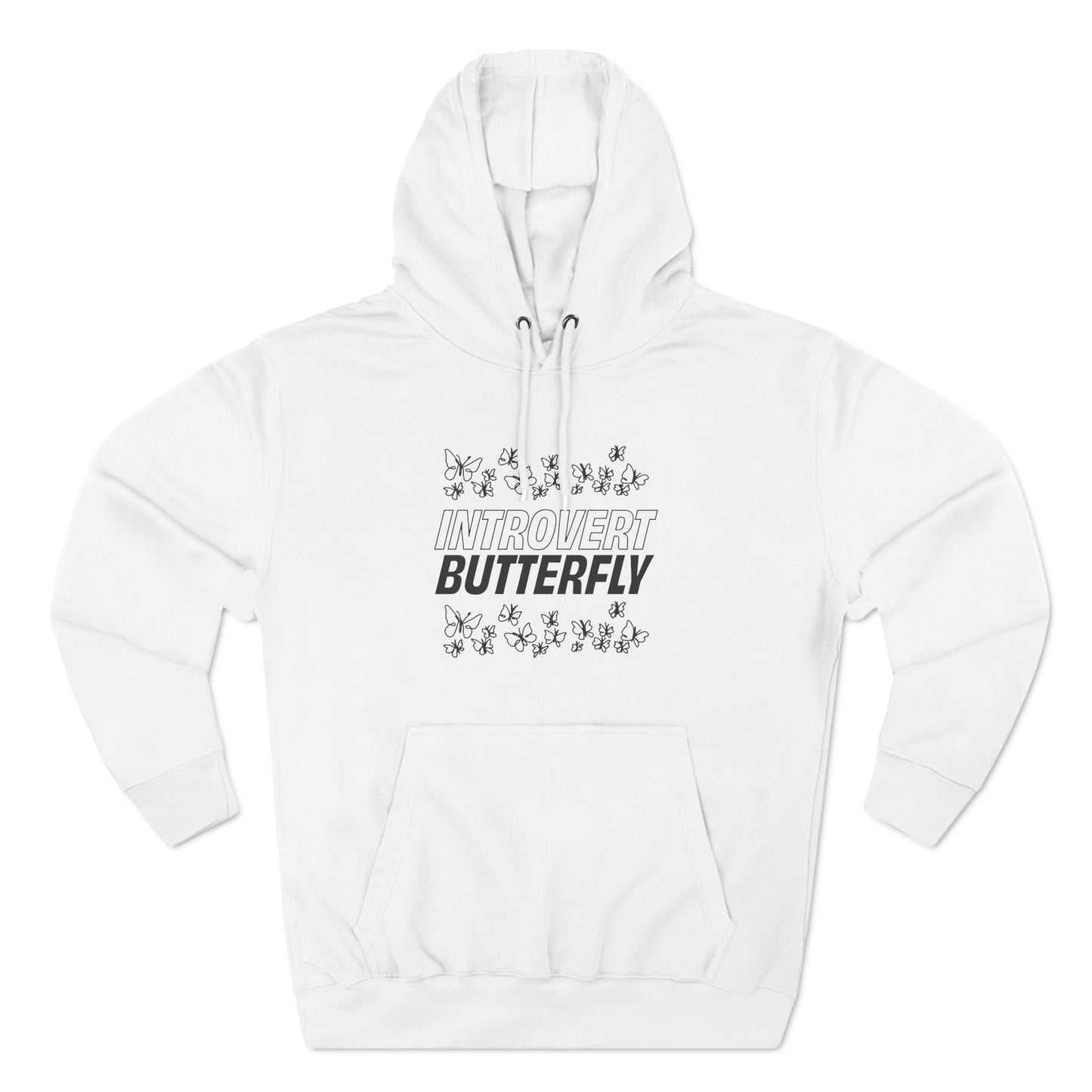 Introvert Butterfly Hoodie