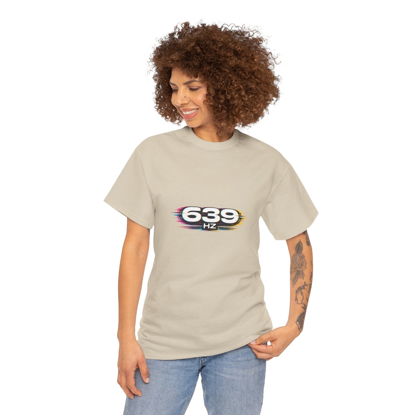 639 Hz Frequency T-Shirt — Unisex Zen Graphic Cotton Tee