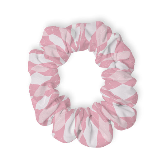 Pink Diamonds Scrunchie