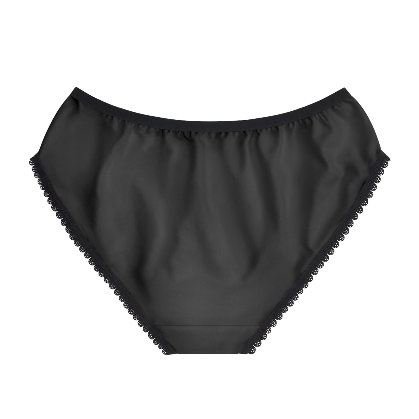 Saturday panty briefs with  black trim, back view
