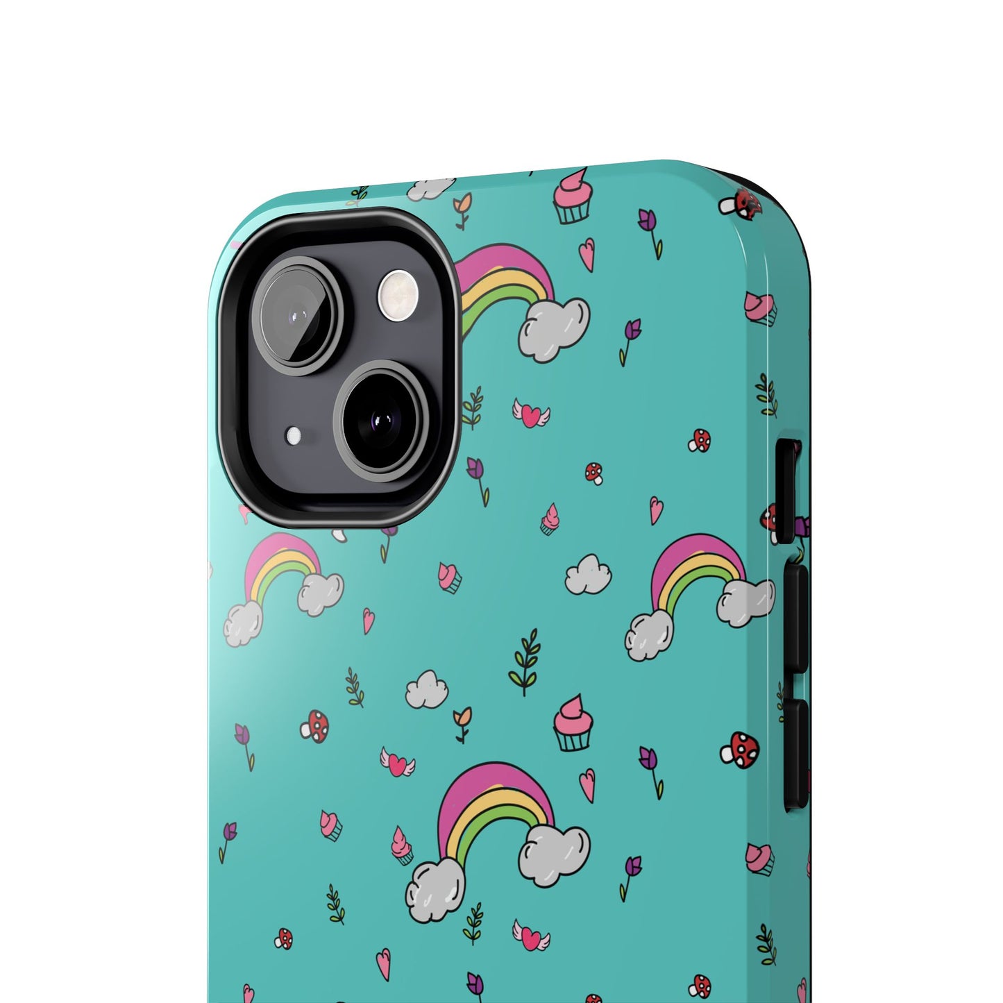 Lovey Rainbow Tough Phone Case