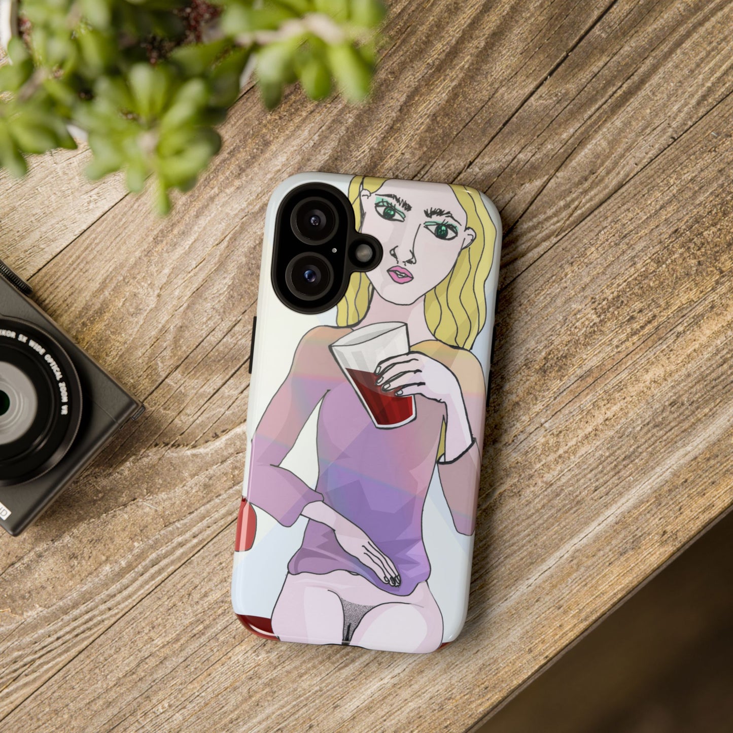 Koka Cola Girl Phone Case