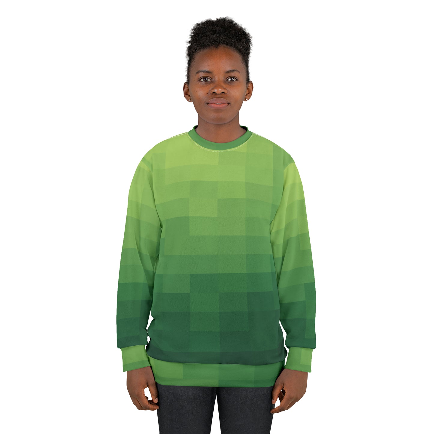 8-bit Green Sweatshirt