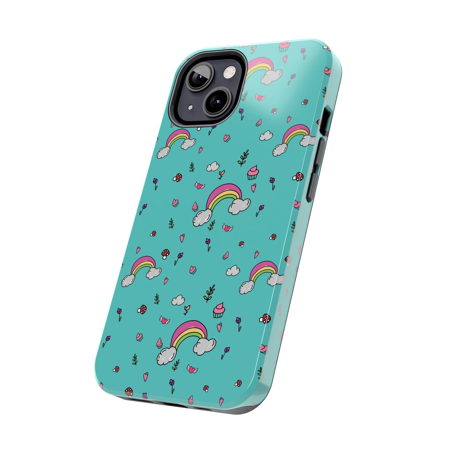 Lovey Rainbow Tough Phone Case