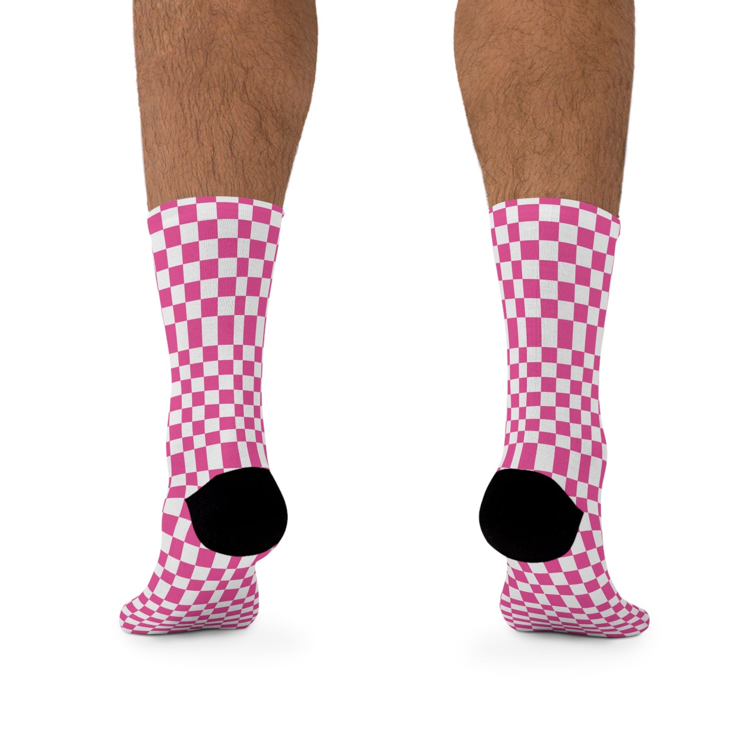 Pink Square Socks