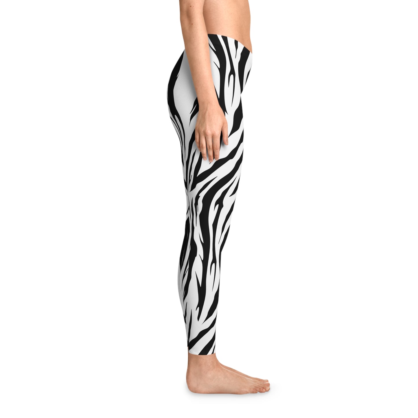 B&W Zebra Leggings