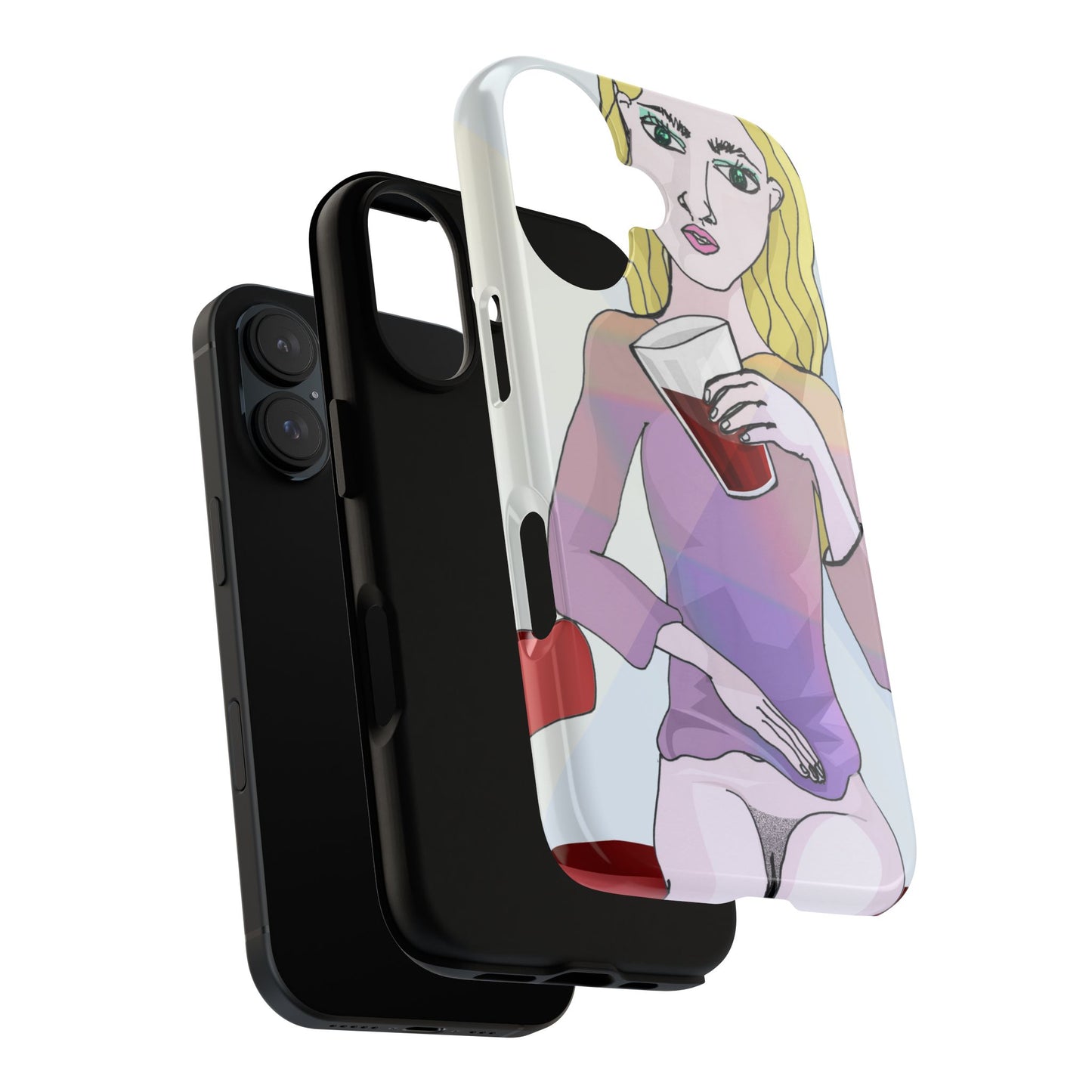 Koka Cola Girl Phone Case