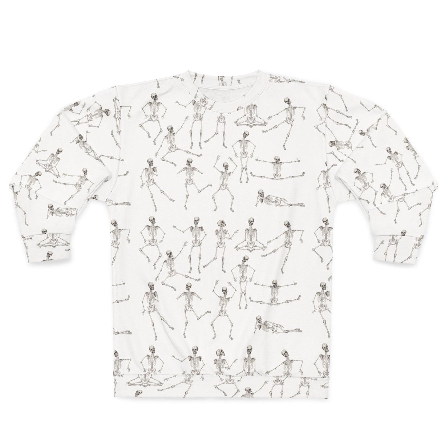 Black & White Dancing Skeletons Sweatshirt