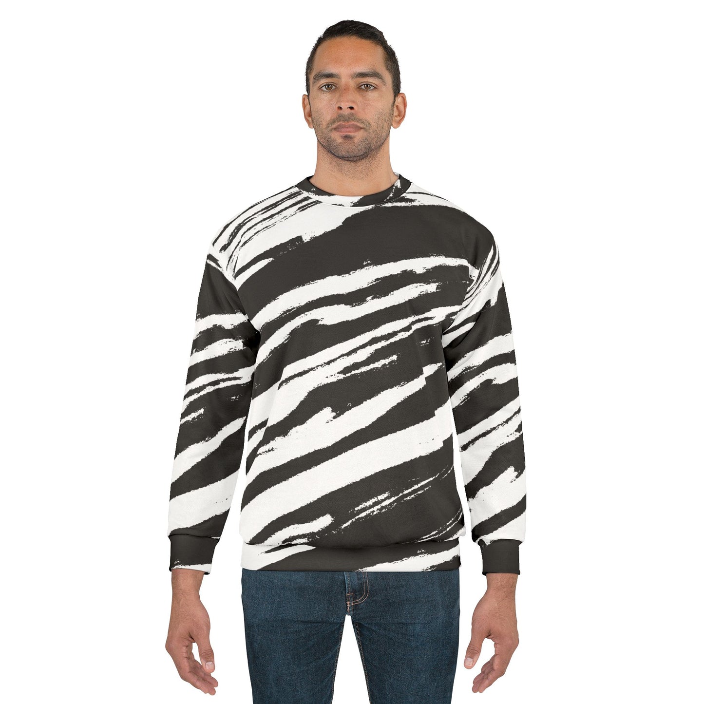 Black Strokes Sweatshirt