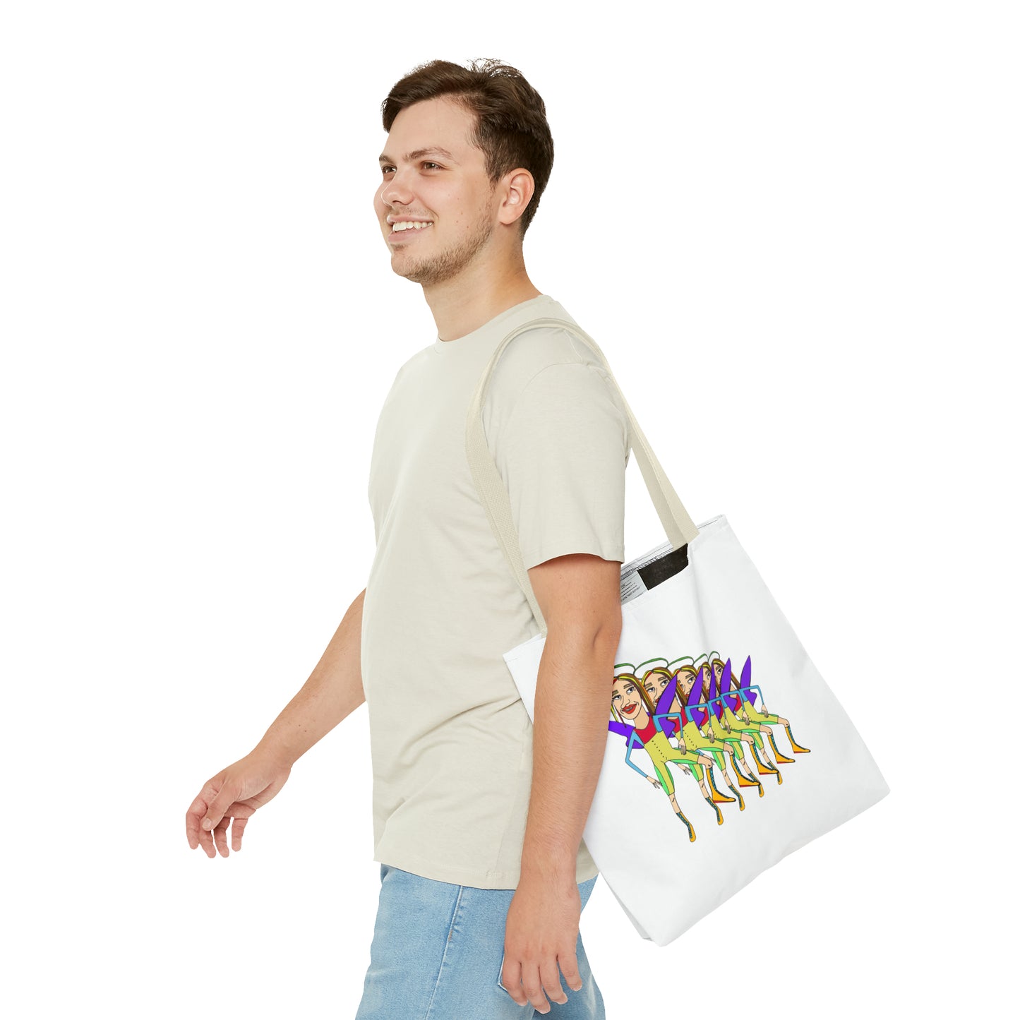 Angelic Sportsy Tote Bag