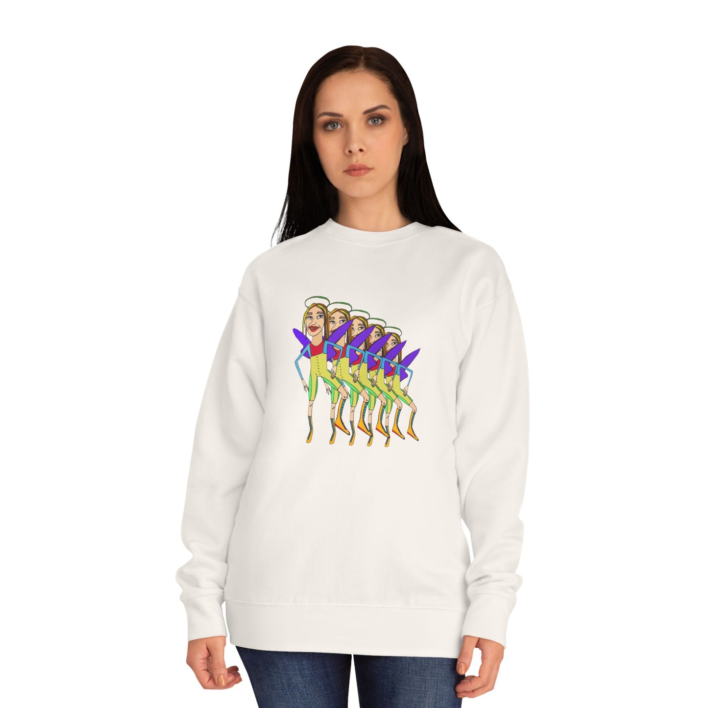 Angelic Sportsy Crew Sweatshirt