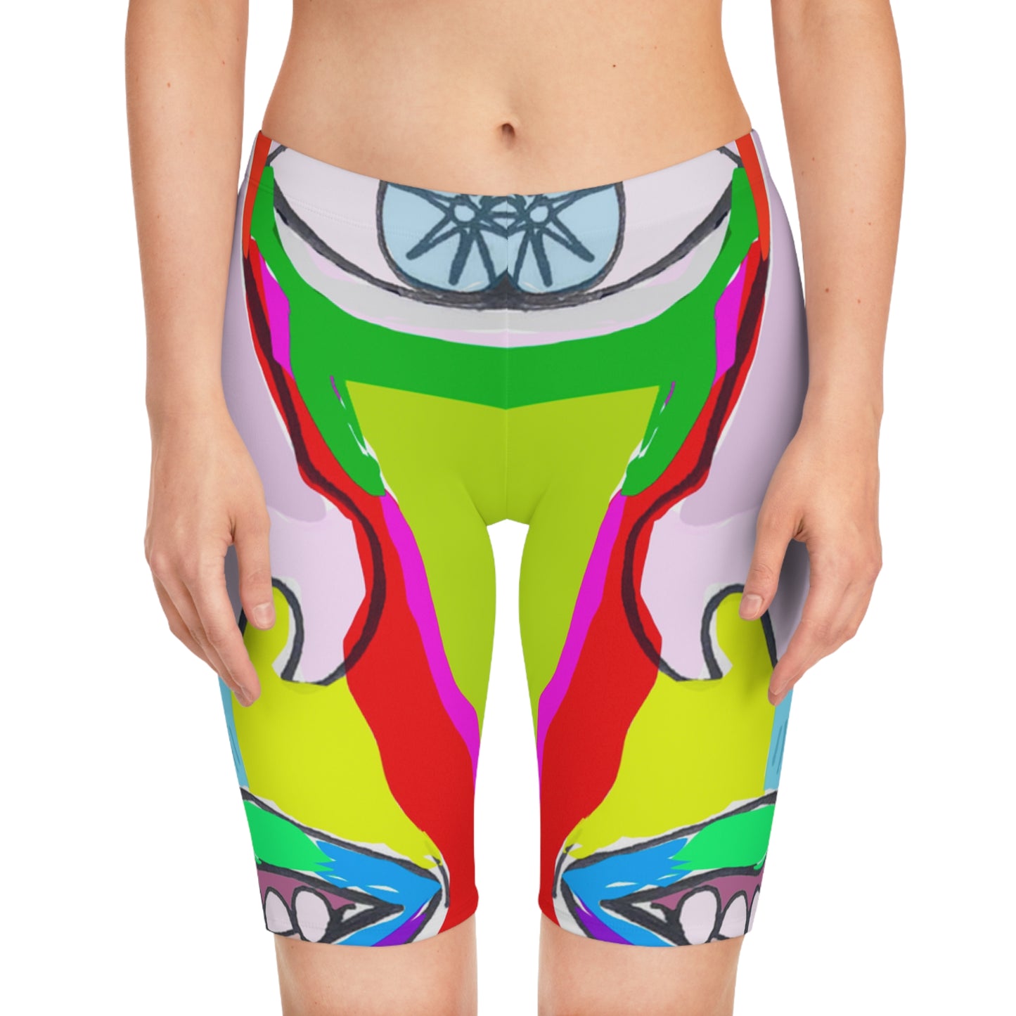 Colorfest Women's Bike Shorts