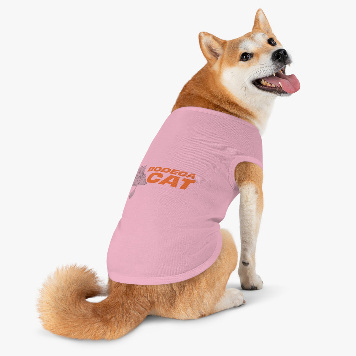 Bodega Cat Dog Shirt – Graphic Pet Tank Top for Dogs & Cats