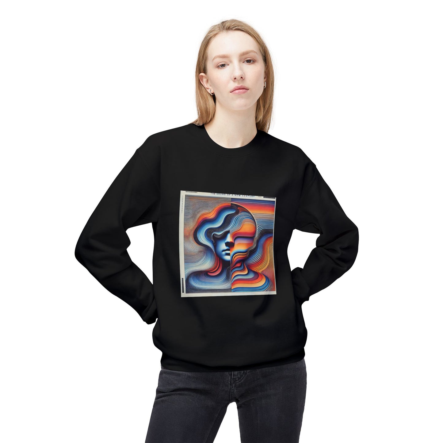 Imaginary French Kicks Album Cover Sweatshirt