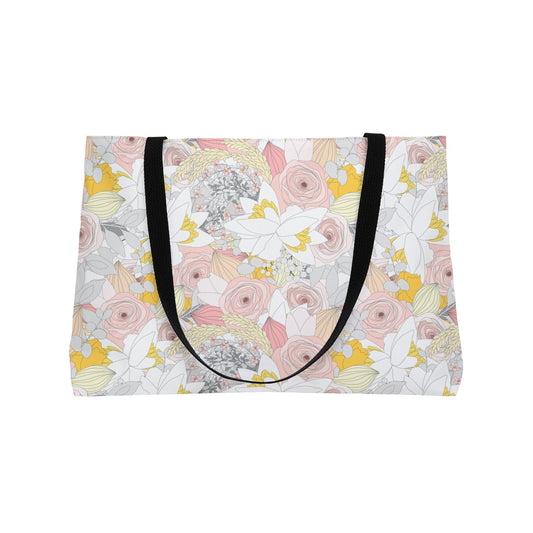 Flowery Weekender Tote Bag