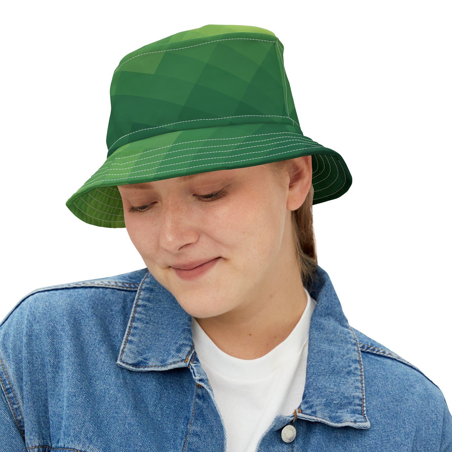 8-bit Green Hat