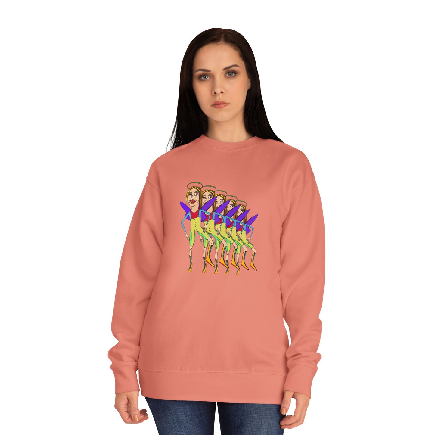 Angelic Sportsy Crew Sweatshirt