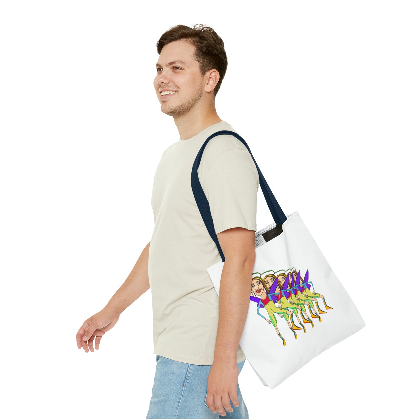 Angelic Sportsy Tote Bag