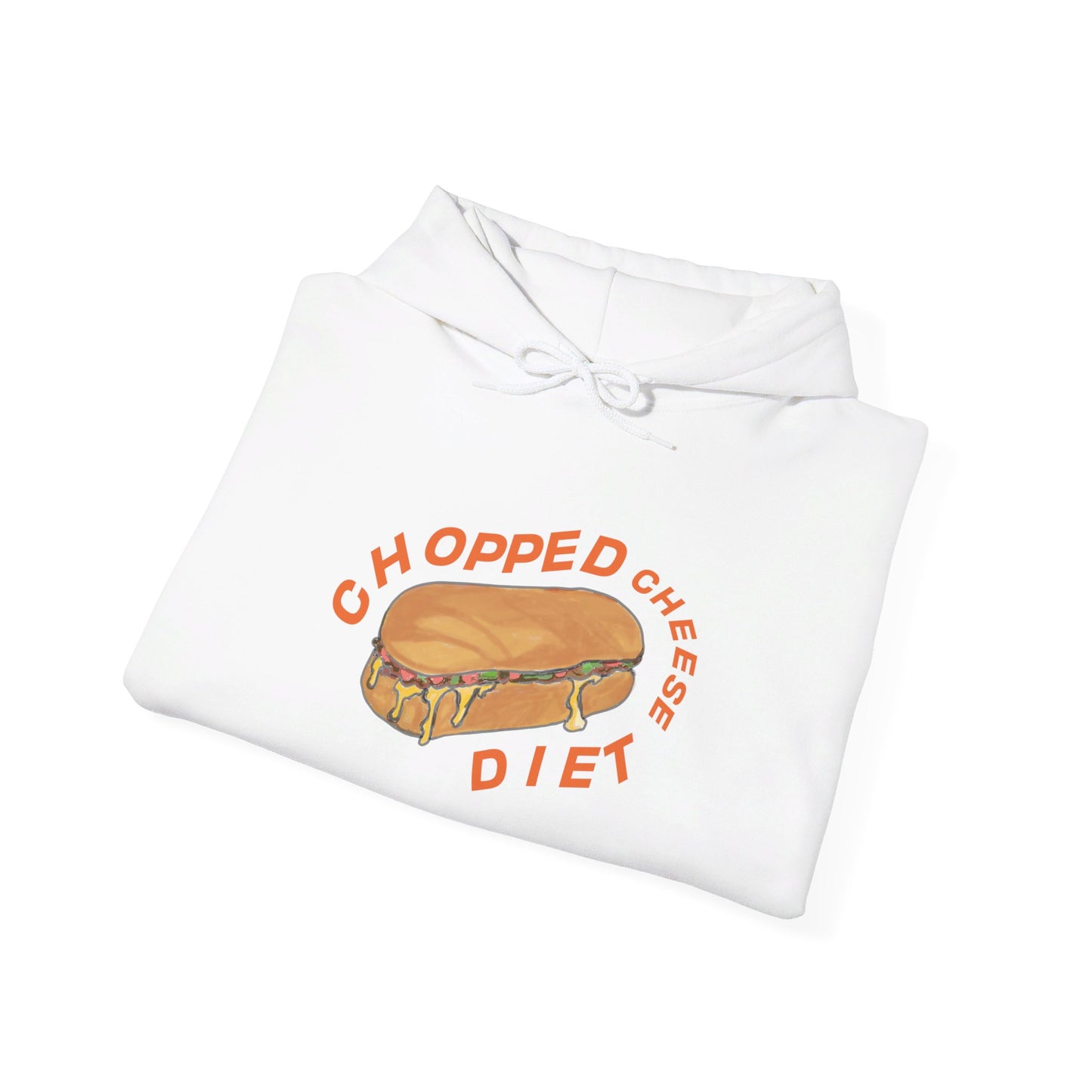 Chopped Cheese Diet Hooded Sweatshirt