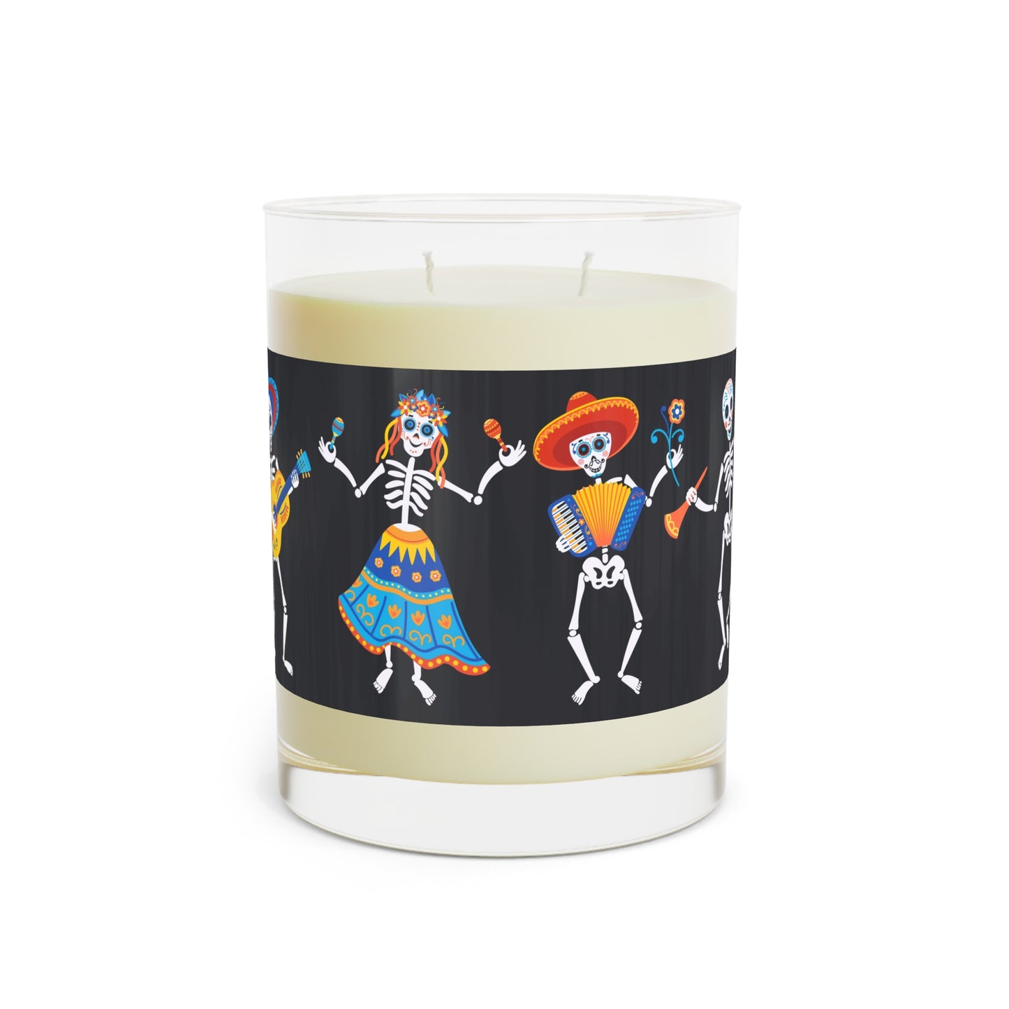 Scented Candle - Dancing Skeletons Sage Lavender 11oz