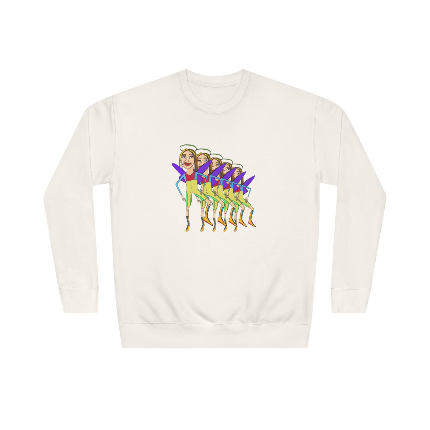 Angelic Sportsy Crew Sweatshirt
