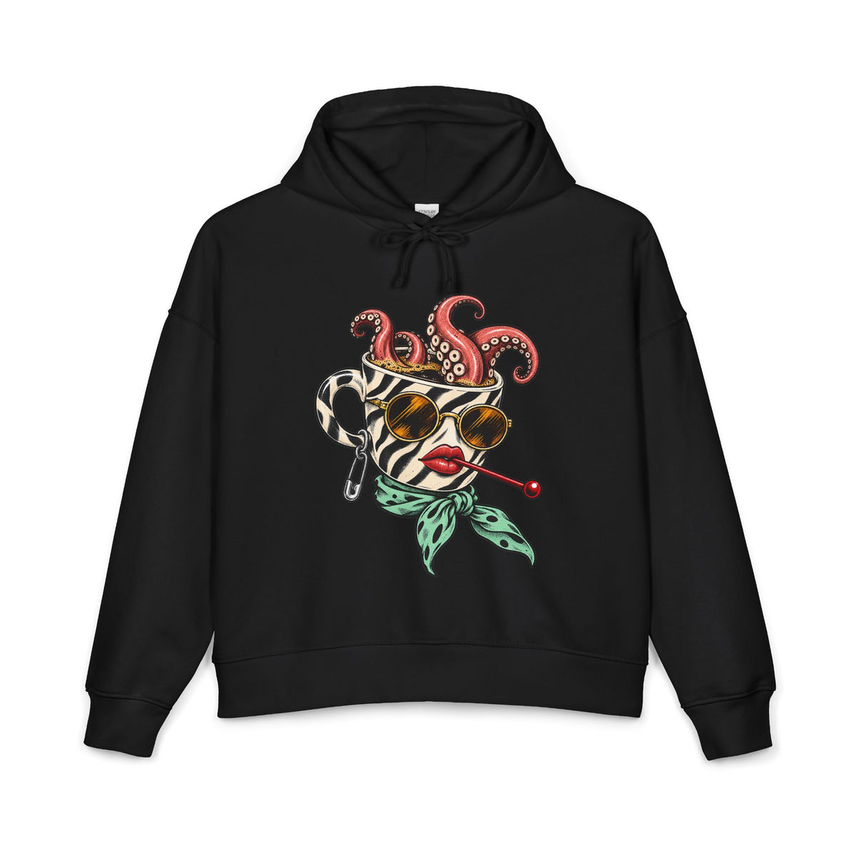 Octopus Daydream Women’s Organic Graphic Hoodie