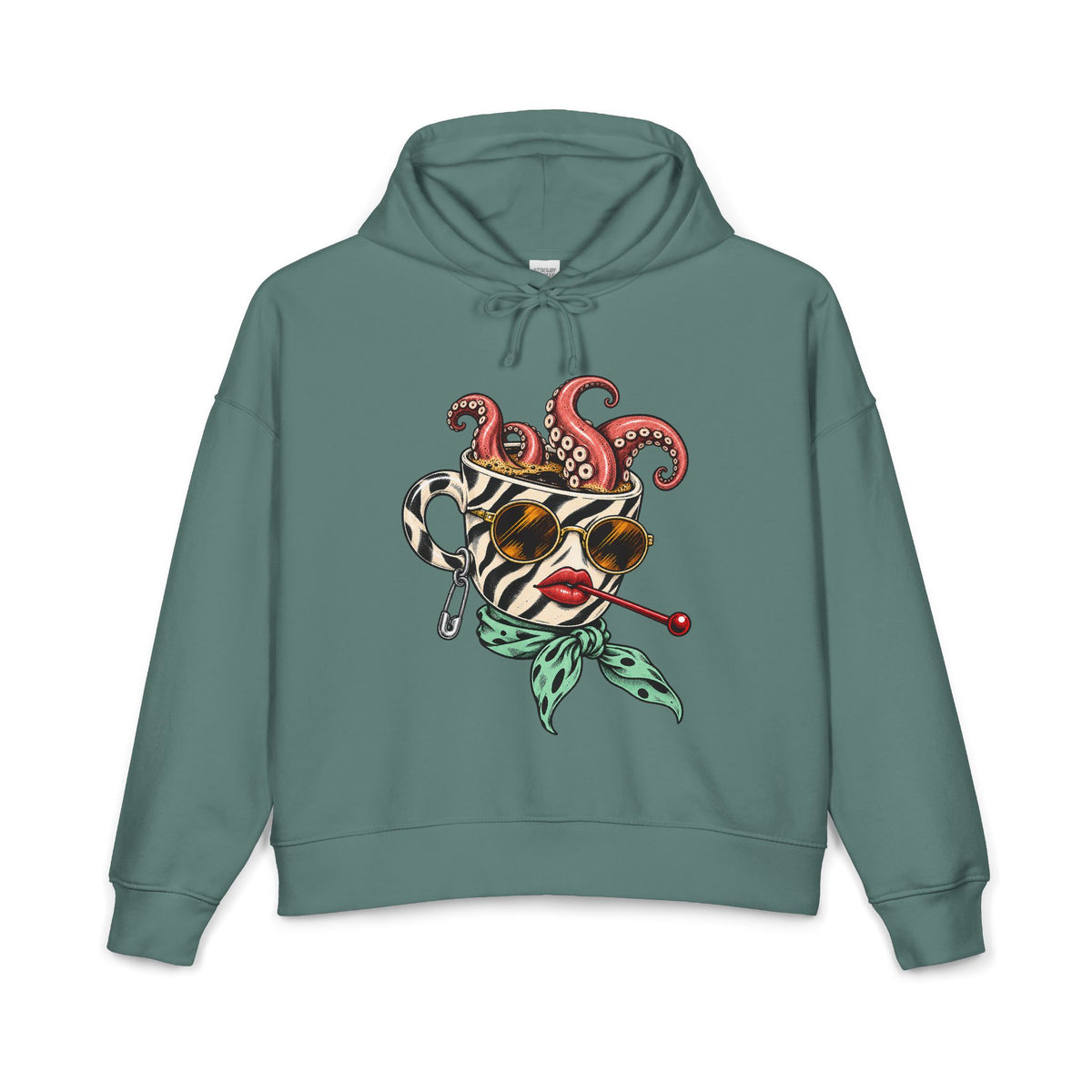 Octopus Daydream Women’s Organic Graphic Hoodie