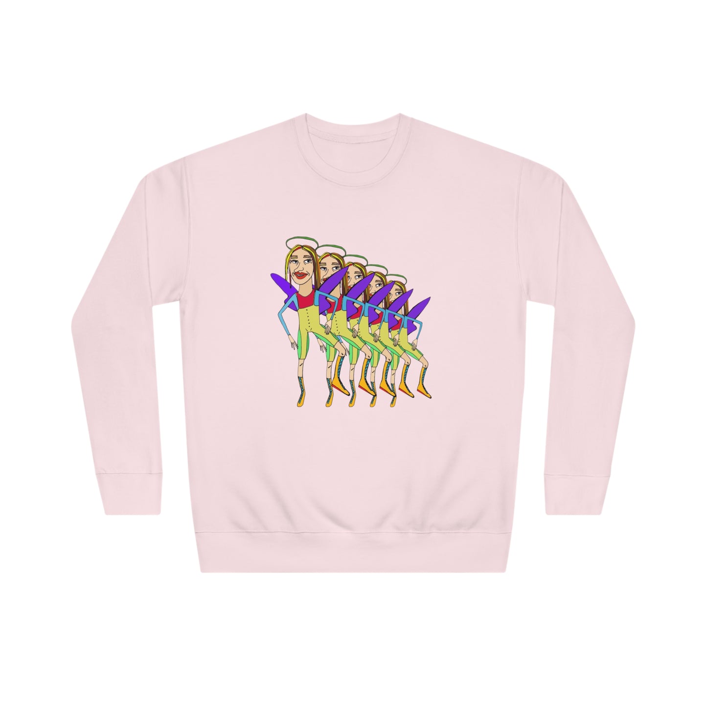 Angelic Sportsy Crew Sweatshirt