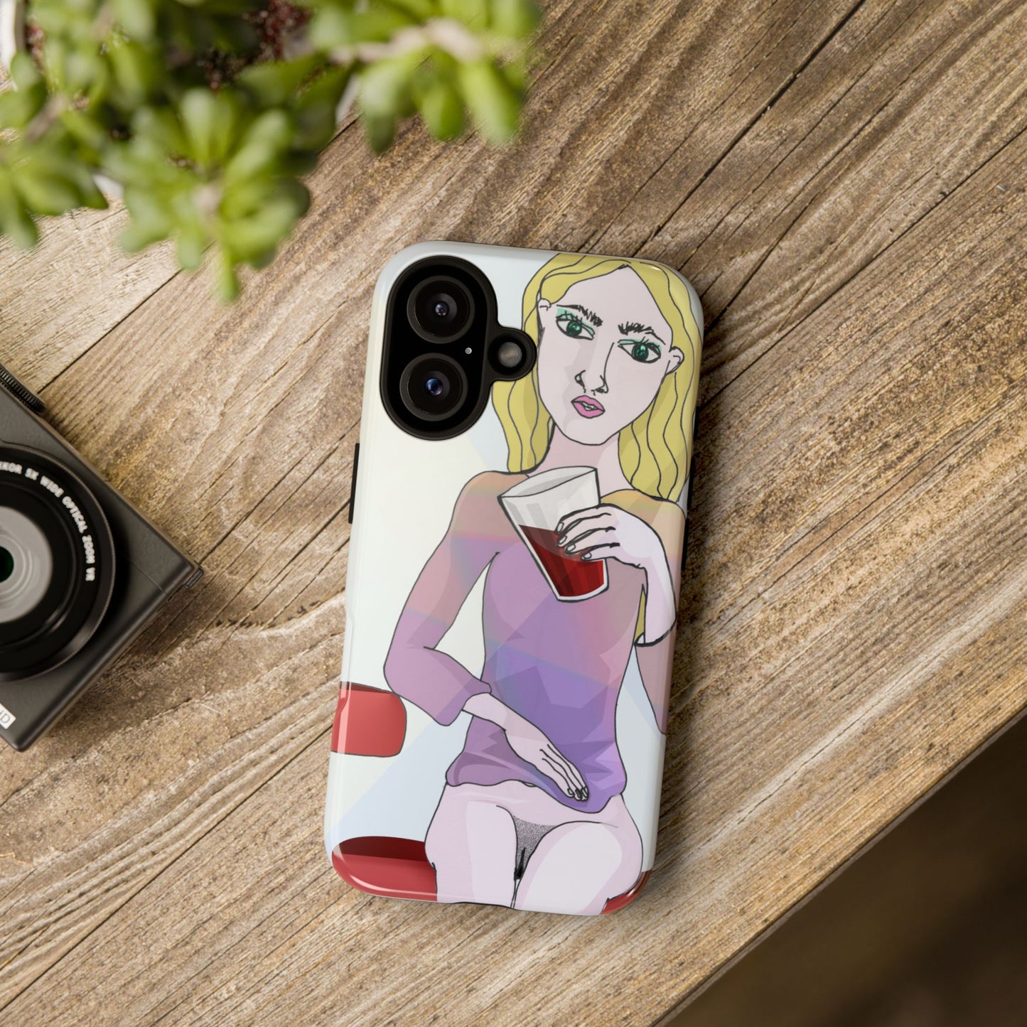 Koka Cola Girl Phone Case