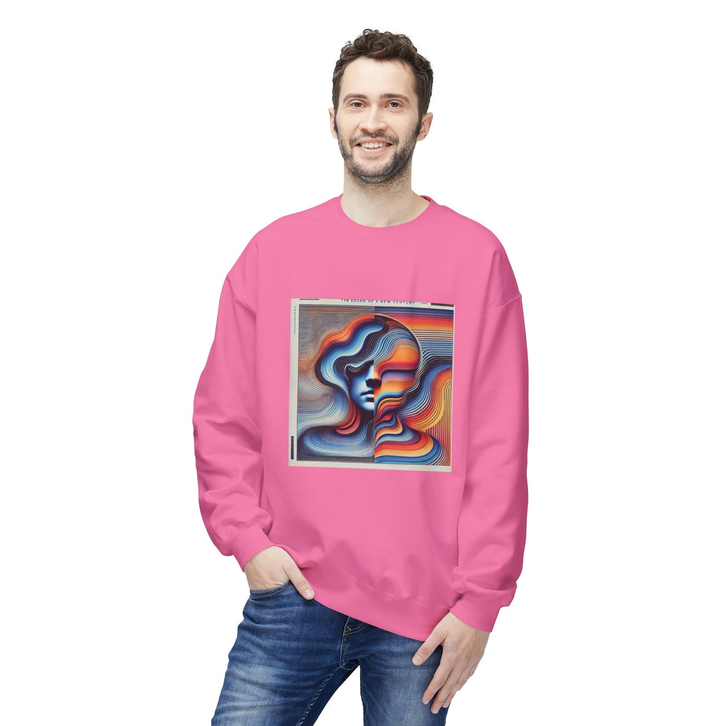 Imaginary French Kicks Album Cover Sweatshirt